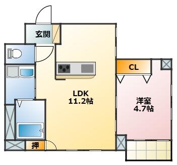 Ciel Kayaの間取り