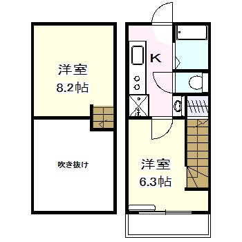 【シャトレ南荻窪の間取り】