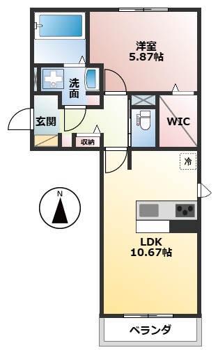 Estateの間取り