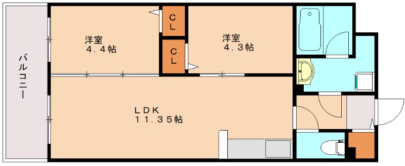 グレイスヒルの間取り