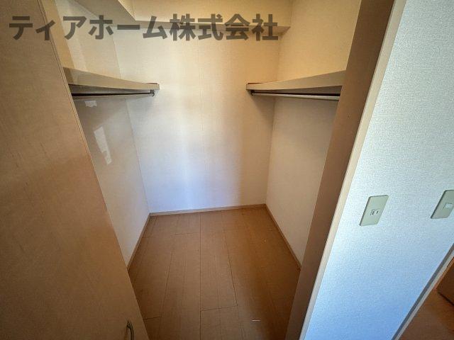 収納　収納のためのスペースです