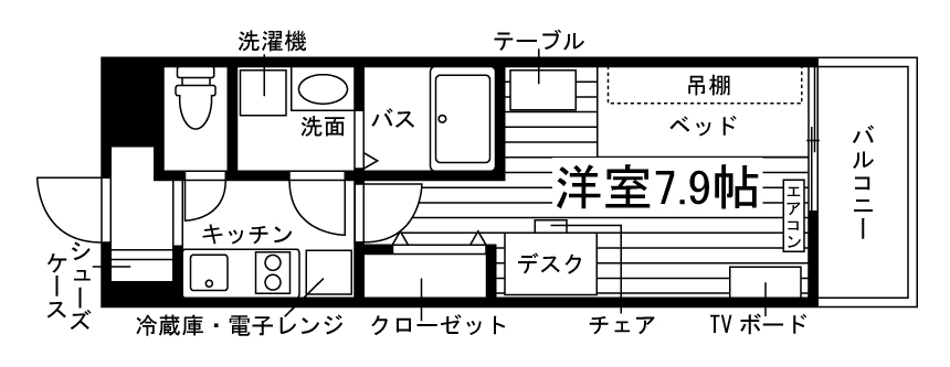 ミッシェルの間取り