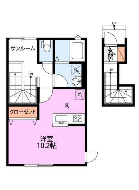 アルテの間取り