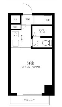 スカイコートエクセレント荻窪の間取り