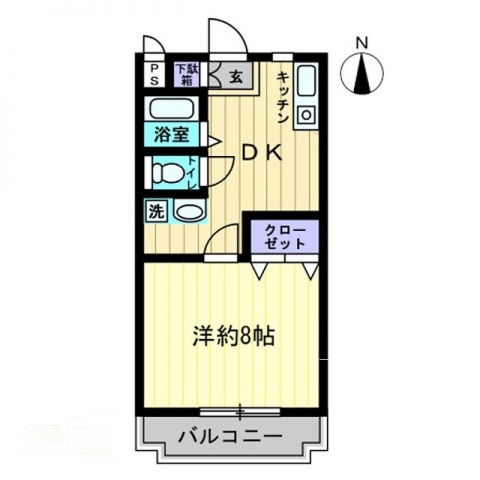 ロビイプライズの間取り