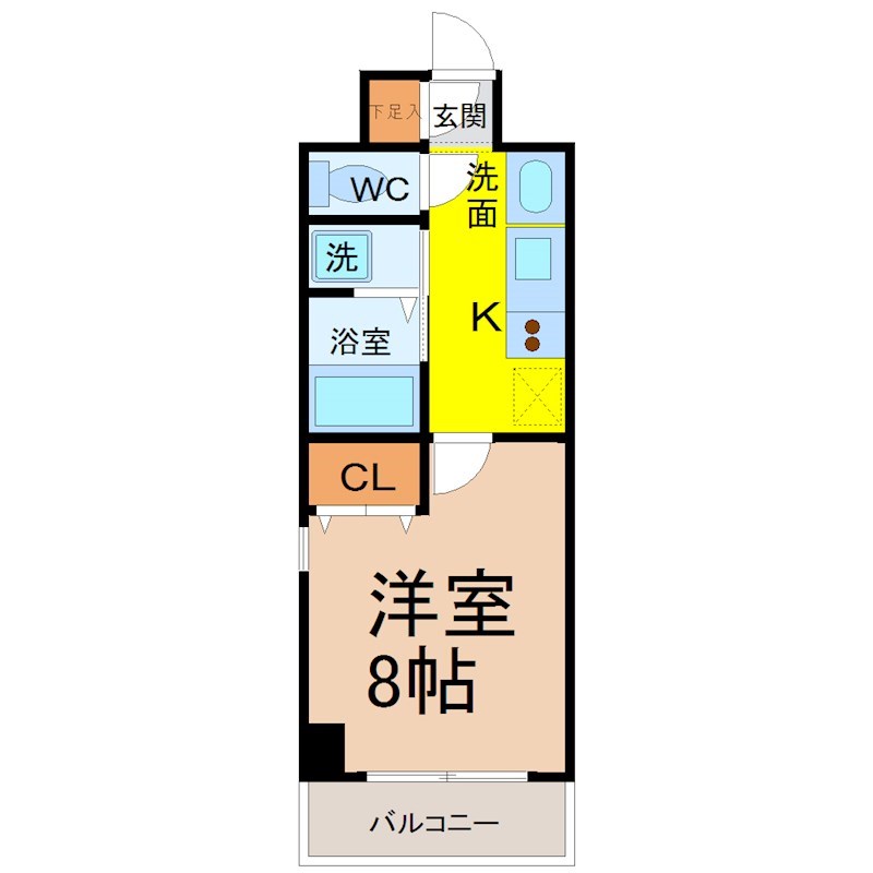 リアライズ沢下町Ｉの間取り