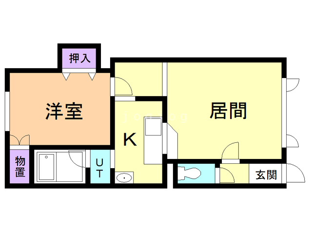 ハミング東光の間取り