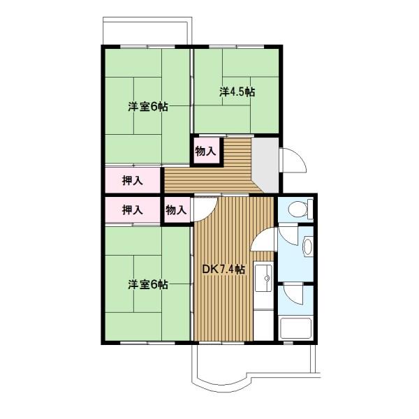 綾瀬寺尾本町の間取り