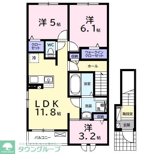 ＣＯＣＯＴＩ　ＢＡＳＥの間取り