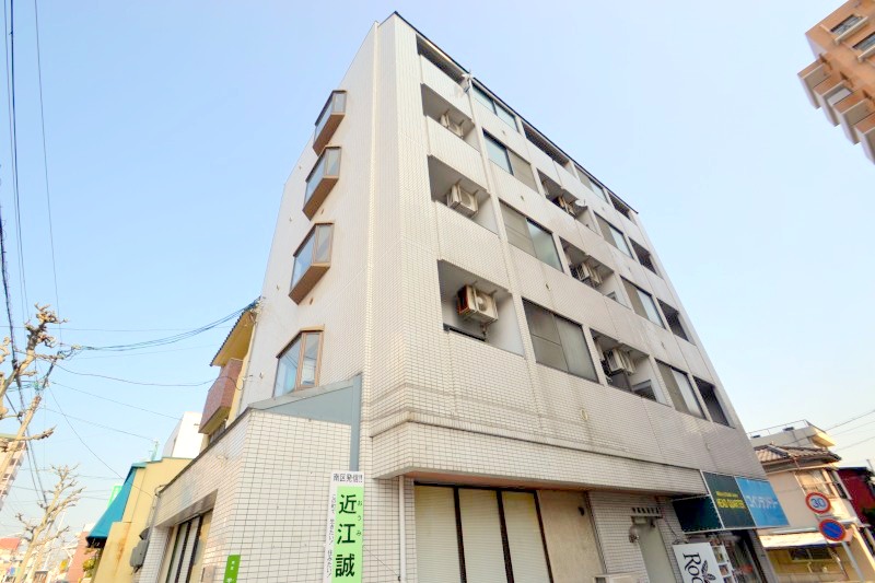 広島市南区宇品海岸のマンションの建物外観