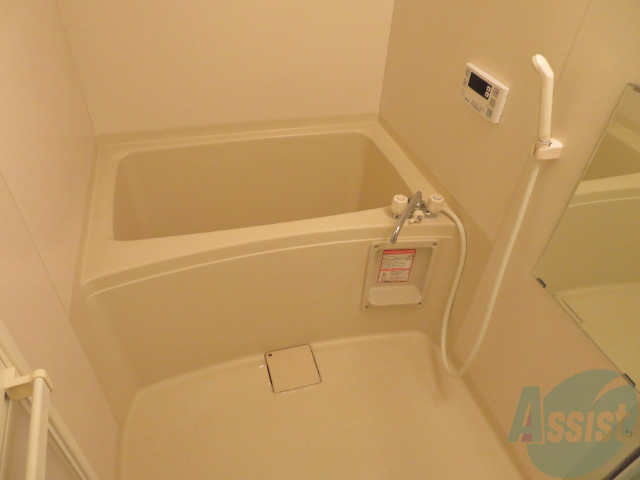 バス・シャワールーム　浴室はこちらのユニットバスになりますね。