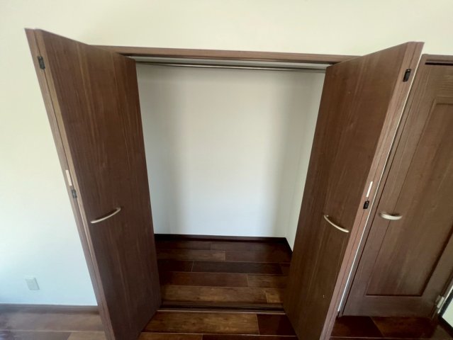 収納　たっぷりとした収納スペースです