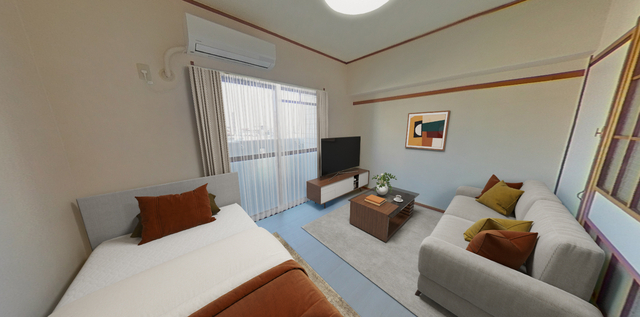 居室・リビング　家具はＣＧです