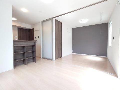 居室・リビング　対面キッチン仕様のLDK