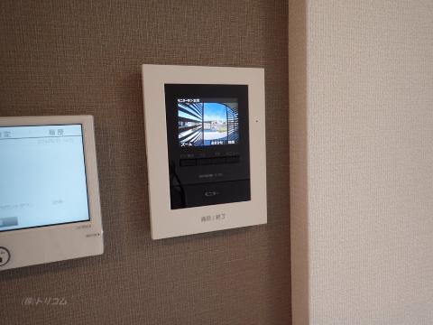 セキュリティ　カメラ付インターホン（イメージ）