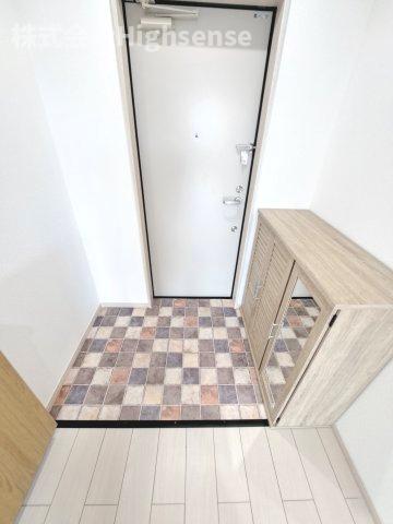 玄関　明るい玄関です