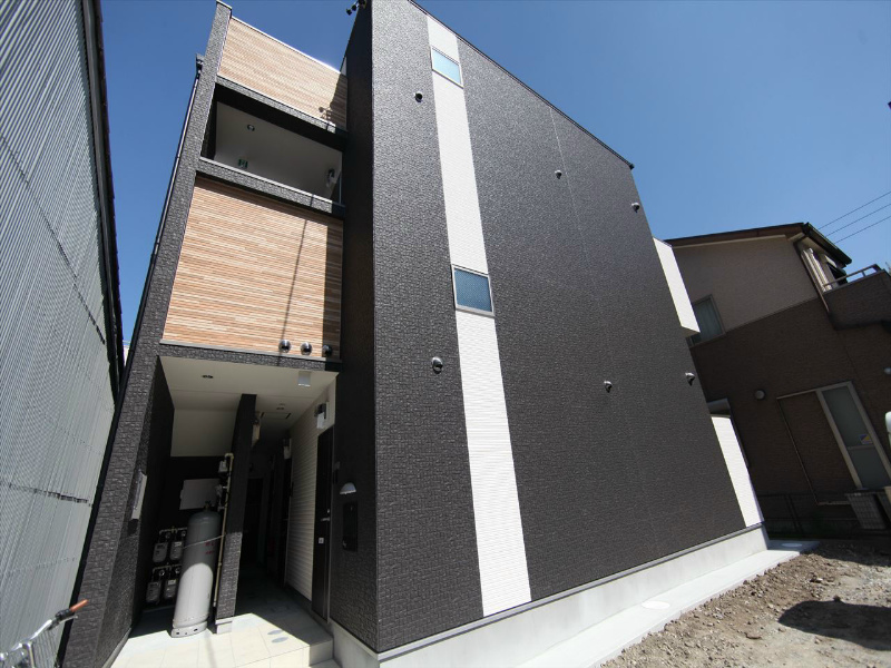 建物外観　外観　デザイナーズ　光インターネット無料