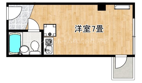富岡ビルの間取り写真