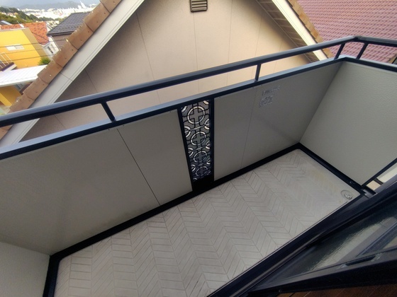バルコニー　※別部屋の写真です