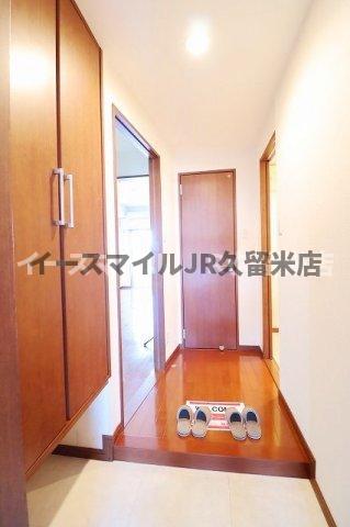 玄関　ゆったりとした玄関です