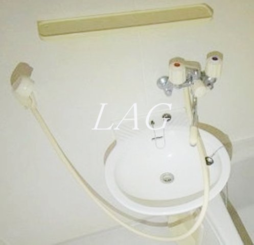 洗面設備　洗面台です。