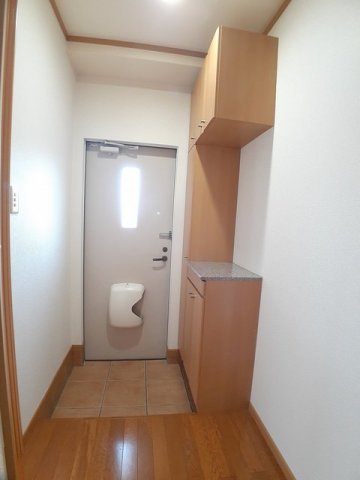 玄関　明るい玄関です