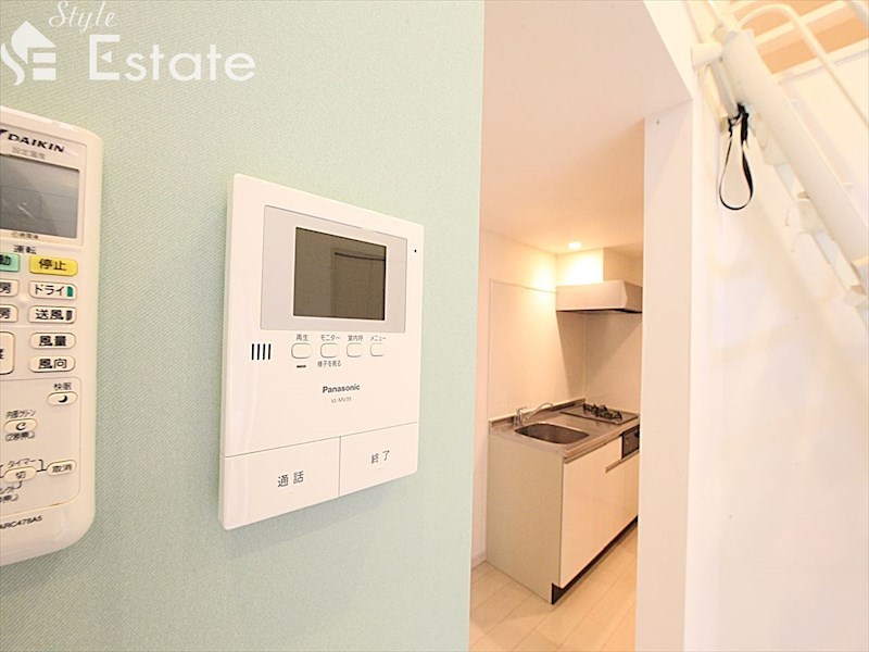 セキュリティ　モニター付きインターホン