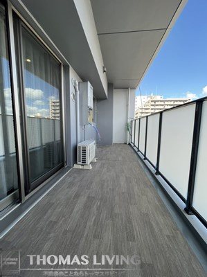 バルコニー　モデルルーム参考写真です。