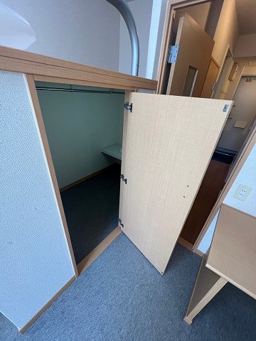 収納　十分な収納スペースがあります