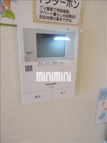 セキュリティ　ＴＶ付きモニターホンは必需品
