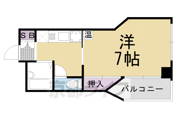 ラフィーネ四条堀川の間取り写真