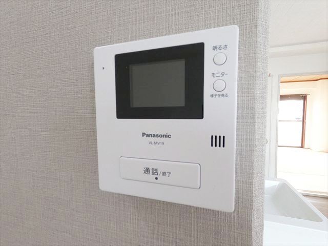 セキュリティ　来訪者が一目で分かる便利なＴＶモニターホン