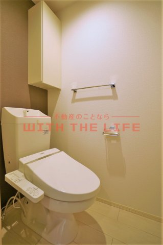 トイレ　ゆったりとした空間のトイレです
