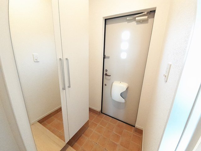 玄関　明るい玄関です
