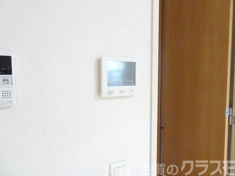 セキュリティ　来訪者が確認できるモニターホン♪