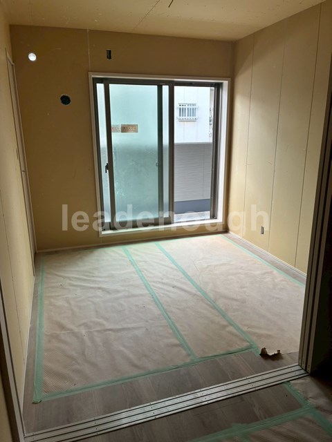 居室・リビング　建築中