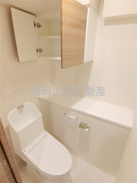 トイレ　温水洗浄便座付きのトイレ