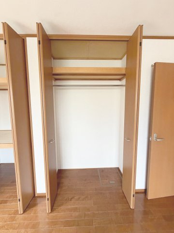 収納　ちょっとした収納スペースも充実しています
