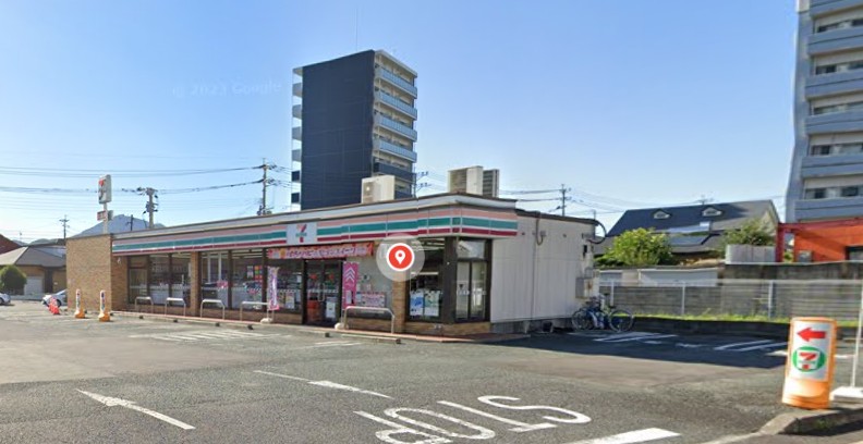 コンビニ　セブンイレブン熊本上近見店（コンビニ）まで468m