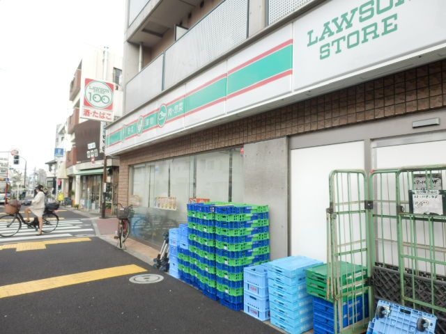 コンビニ　ローソンストア100大森西店（コンビニ）まで112m