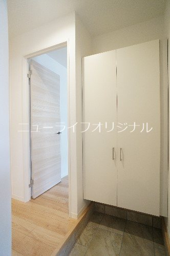 玄関　天井まで高さのある大容量シューズボックス☆