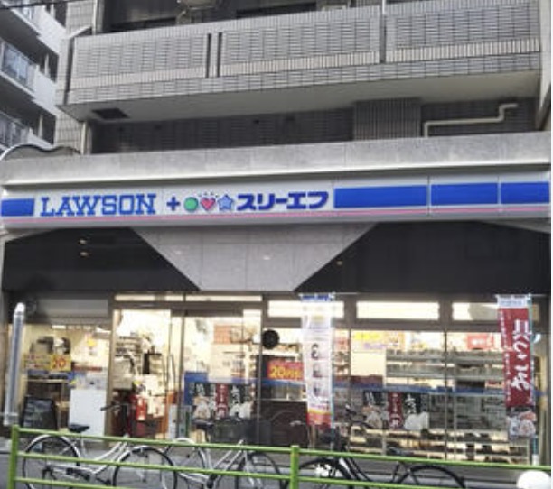 コンビニ　ローソン・スリーエフ日本橋中洲店（コンビニ）まで178m