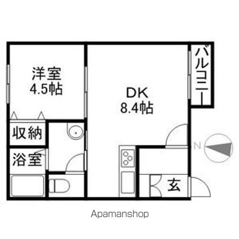 アジュールの間取り写真