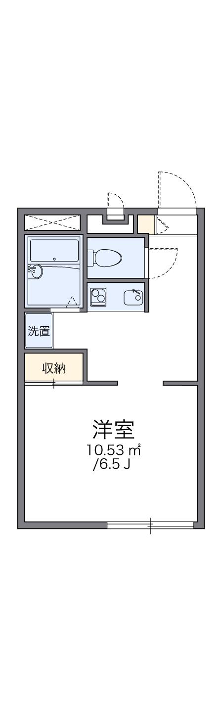 レオパレス長府東の間取り写真