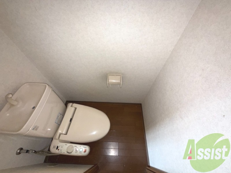 トイレ　トイレの写真です。シンプルで使いやすそうですね。