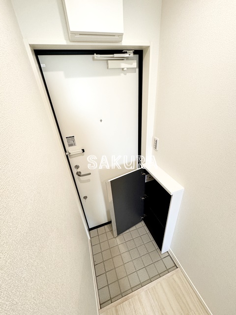 玄関　大容量のシューズボックス♪