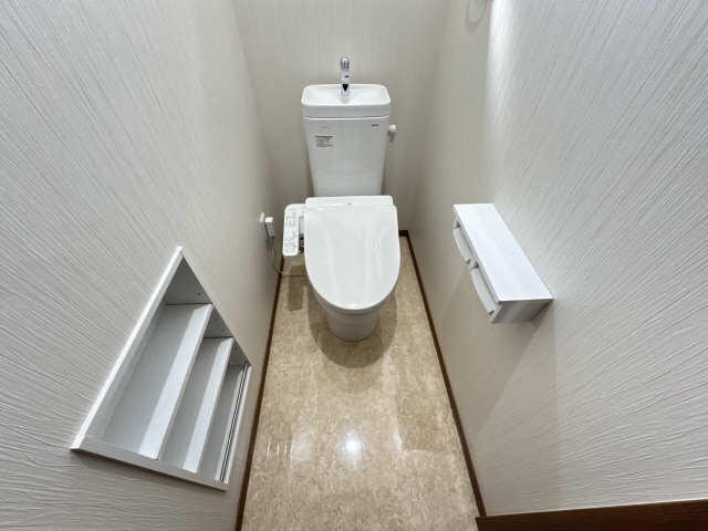 河国荘B1のトイレ写真