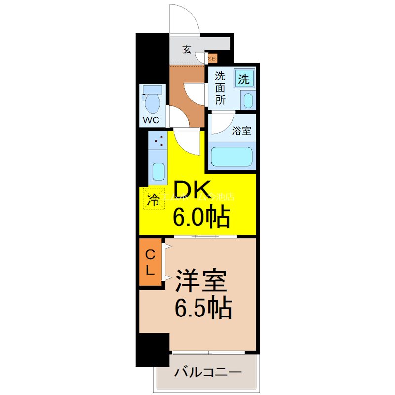 メイボーテセラの間取り写真