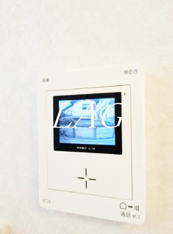 セキュリティ　モニター付インターホンです。