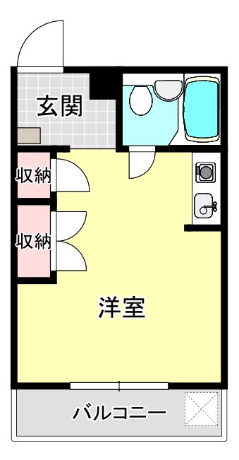 パークハイツの間取り写真